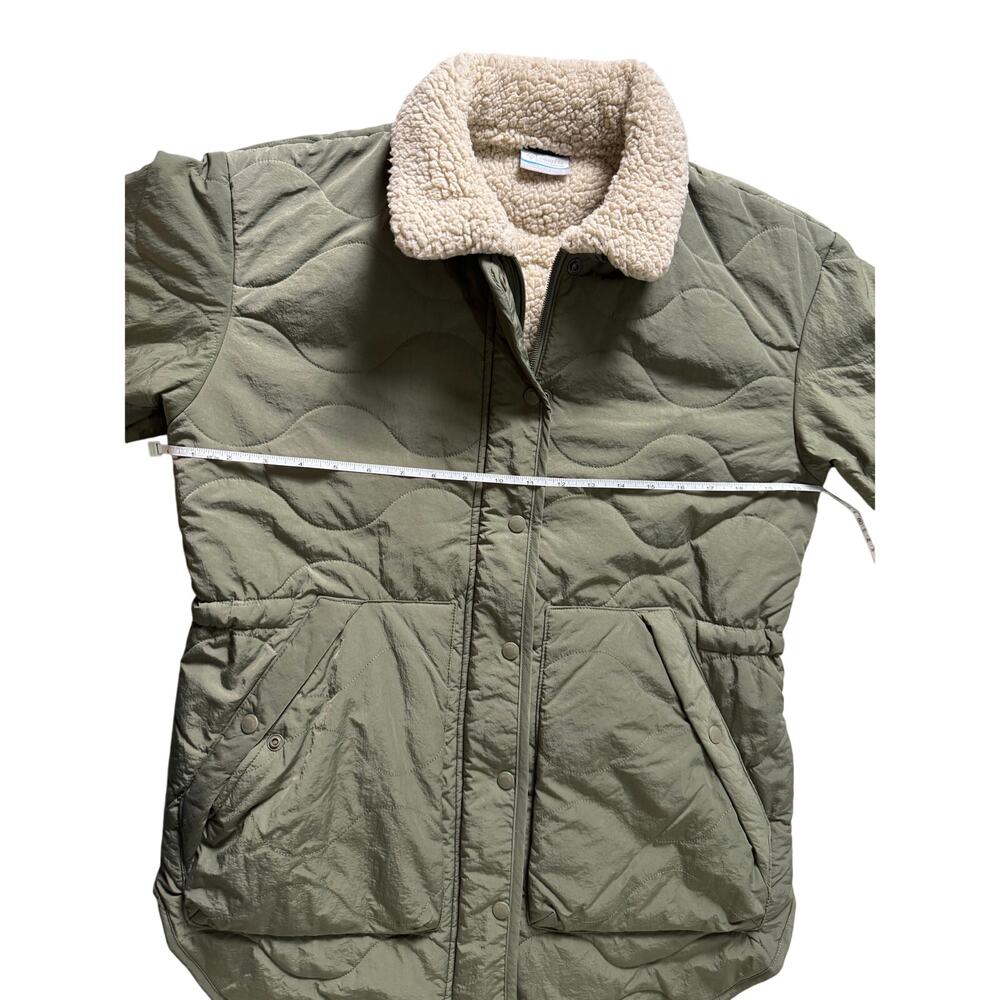 Columbia Women's Birchwood Quilted Jacket NWOT GREEN SIZE S - Picture 9 of 10